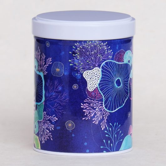 Boîte à thé empilable artisanale illustrée - Underwater