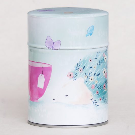Boîte à thé artisanale illustrée - Lili