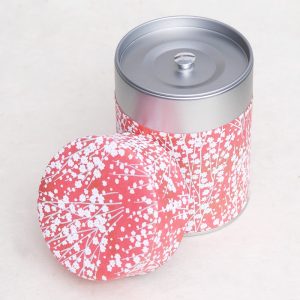 French washi tea caddy - Ruka