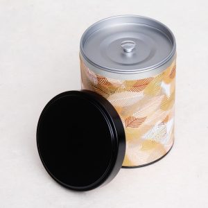 Handcrafted stackable washi tea box - Akane