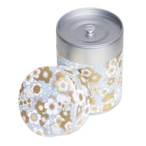 open tea canister