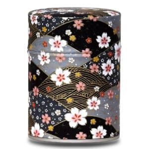 Traditionelle Teedose Washi-Papier - Akabira
