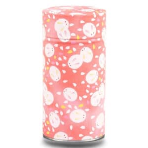 Tea caddy 150g washi paper - Usagi