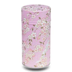 Tea caddy 150g washi paper - Nakaicho