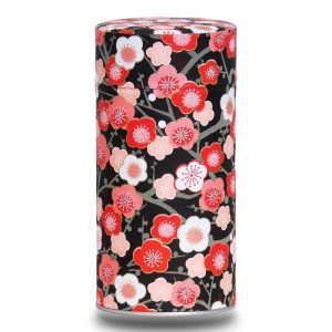 large black washi box with large flower