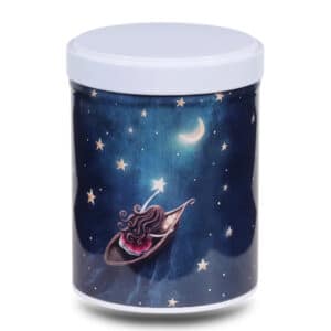 Boîte à thé d’artiste – Fille aux étoiles