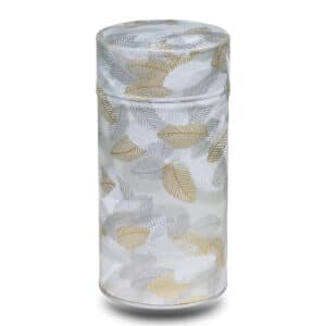 Tea caddy 150g washi paper - Akemi
