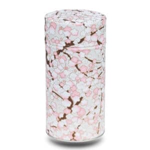 Tea caddy 150g washi paper - Machi