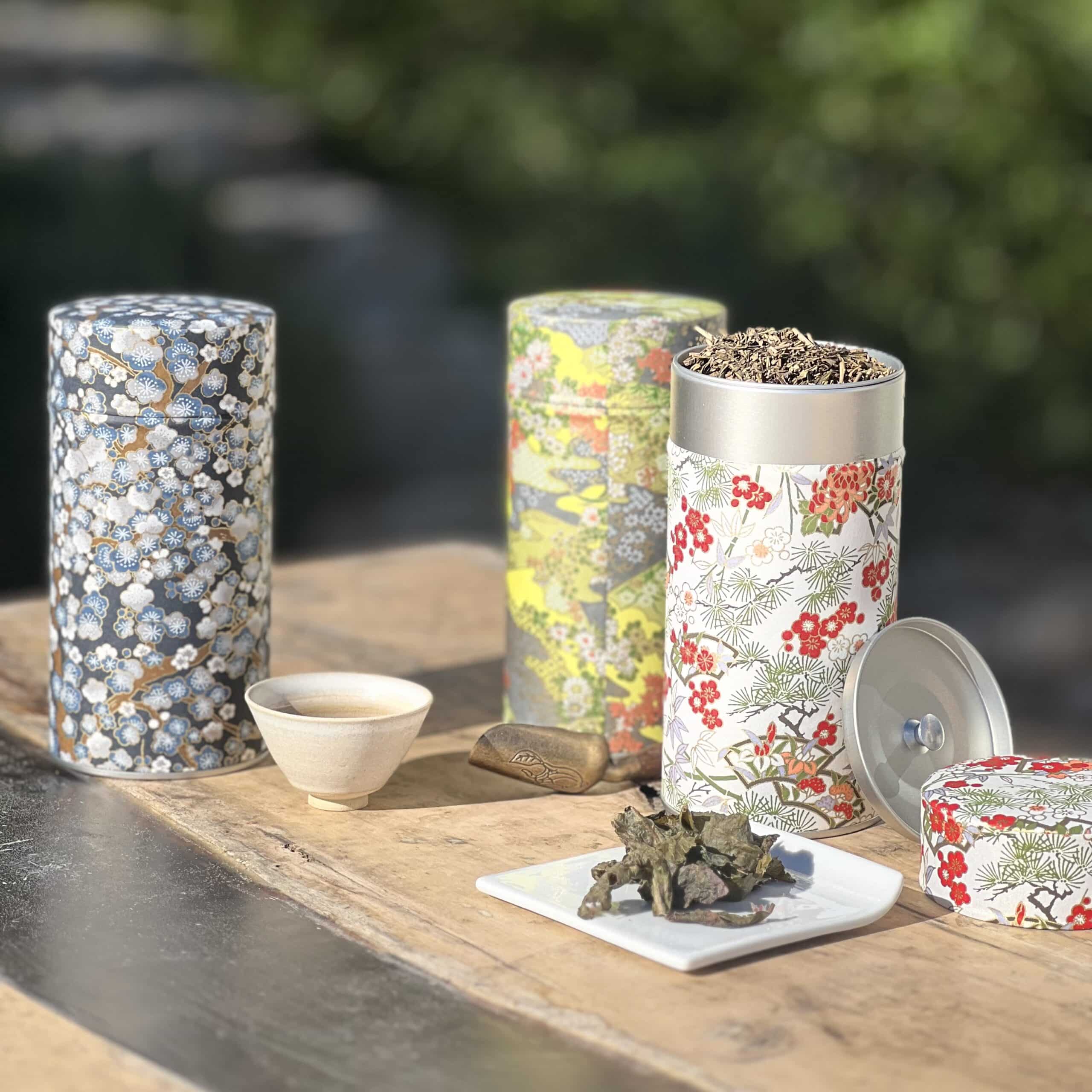 categorie boite washi 150g Catégorie boite a the grande métal et papier washi