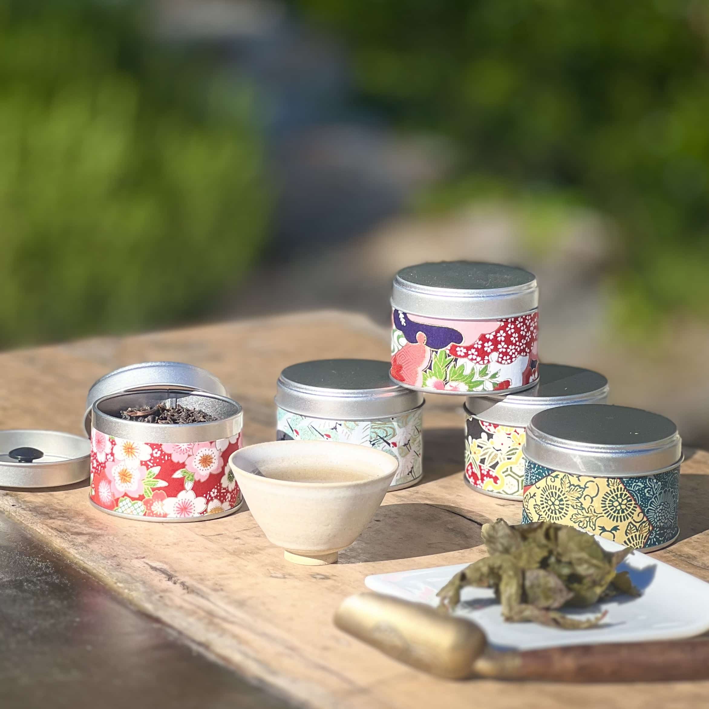 categorie petite boite a the washi de voyage categorie petite boite a the de voyages en metal et papier washi