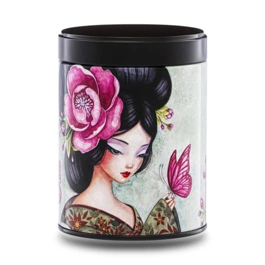 Boîte à thé illustrée empilable – Harumi