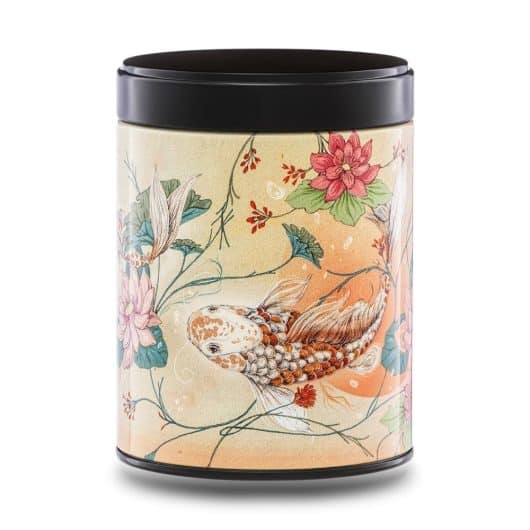 Boîte à thé illustrée empilable – Jardin d’eau