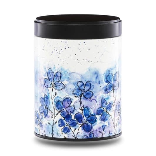 Boîte à thé illustrée empilable – Souffle floral