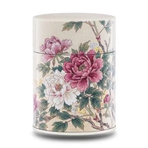 Boîte à thé illustrée traditionnelle – Toba
