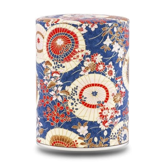 Boîte à thé traditionnelle papier washi – Aioi