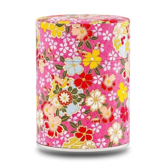 Boîte à thé traditionnelle papier washi – Nanto