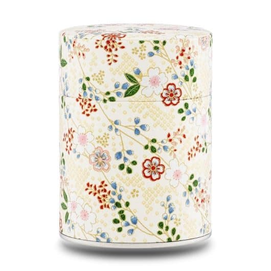 Boîte à thé traditionnelle papier washi – Higashi
