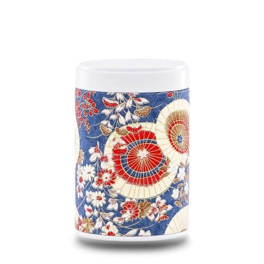 Petite boîte à thé 50g papier washi – Aioi